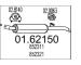 Zadní tlumič výfuku MTS 01.62150