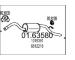 Zadní tlumič výfuku MTS 01.63580