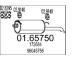 Zadní tlumič výfuku MTS 01.65750
