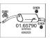 Zadní tlumič výfuku MTS 01.65790