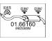 Zadní tlumič výfuku MTS 01.66160