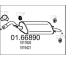 Zadní tlumič výfuku MTS 01.66890