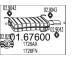 Zadní tlumič výfuku MTS 01.67600
