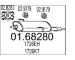 Zadní tlumič výfuku MTS 01.68280