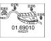 Zadní tlumič výfuku MTS 01.69010