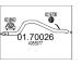 Výfuková trubka MTS 01.70026
