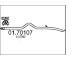 Výfuková trubka MTS 01.70107