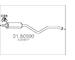 Stredni tlumic vyfuku MTS 01.80590