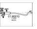 Střední tlumič výfuku MTS 01.80910
