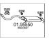 Zadní tlumič výfuku MTS 01.95550