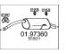 Zadní tlumič výfuku MTS 01.97360