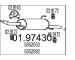 Zadní tlumič výfuku MTS 01.97430