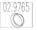 Těsnicí kroužek, výfuková trubka MTS 02.9765