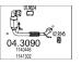 Katalyzátor MTS 04.3090