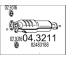 Katalyzátor MTS 04.3211