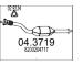 Katalyzátor MTS 04.3719