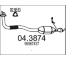Katalyzátor MTS 04.3874