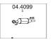 Katalyzátor MTS 04.4099
