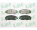 Sada brzdových destiček, kotoučová brzda LPR 05P1728
