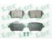 Sada brzdových destiček, kotoučová brzda LPR 05P1969