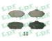 Sada brzdových destiček, kotoučová brzda LPR 05P1981