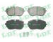 Sada brzdových destiček, kotoučová brzda LPR 05P1982