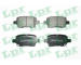 Sada brzdových destiček, kotoučová brzda LPR 05P2047