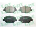 Sada brzdových destiček, kotoučová brzda LPR 05P2108