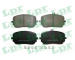 Sada brzdových destiček, kotoučová brzda LPR 05P2244