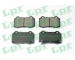 Sada brzdových destiček, kotoučová brzda LPR 05P2255