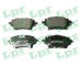 Sada brzdových destiček, kotoučová brzda LPR 05P2296