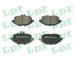 Sada brzdových destiček, kotoučová brzda LPR 05P2370