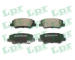 Sada brzdových destiček, kotoučová brzda LPR 05P2390