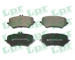 Sada brzdových destiček, kotoučová brzda LPR 05P2403