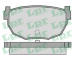 Sada brzdových destiček, kotoučová brzda LPR 05P945