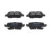 Sada brzdových destiček, kotoučová brzda KAVO PARTS KBP-10011