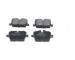 Sada brzdových platničiek kotúčovej brzdy KAVO PARTS KBP-10047