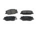 Sada brzdových destiček, kotoučová brzda KAVO PARTS KBP-10104
