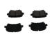 Sada brzdových platničiek kotúčovej brzdy KAVO PARTS KBP-10121