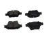 Sada brzdových platničiek kotúčovej brzdy KAVO PARTS KBP-10134