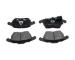 Sada brzdových platničiek kotúčovej brzdy KAVO PARTS KBP-10135