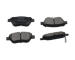 Sada brzdových platničiek kotúčovej brzdy KAVO PARTS KBP-10153
