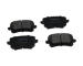 Sada brzdových platničiek kotúčovej brzdy KAVO PARTS KBP-10162