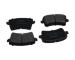Sada brzdových platničiek kotúčovej brzdy KAVO PARTS KBP-10173