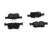 Sada brzdových platničiek kotúčovej brzdy KAVO PARTS KBP-10199