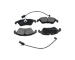 Sada brzdových platničiek kotúčovej brzdy KAVO PARTS KBP-10204