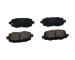 Sada brzdových platničiek kotúčovej brzdy KAVO PARTS KBP-10240