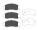 Sada brzdových destiček, kotoučová brzda KAVO PARTS KBP-2033