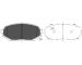 Sada brzdových destiček, kotoučová brzda KAVO PARTS KBP-3509