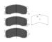 Sada brzdových destiček, kotoučová brzda KAVO PARTS KBP-4526
